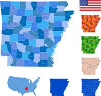 Arkansas Map