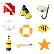 Diving Icons N2