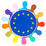 European men circle