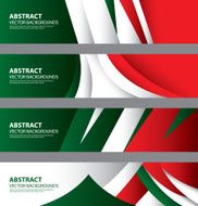 Abstract Italian Flag Background Italy Art(Vector Art)