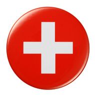 Badge - Swiss flag