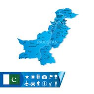 Pakistan map