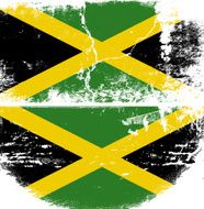 Jamaica grunge flag N4
