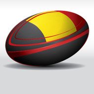 Rugby ball-Belgium