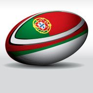 Rugby ball-Portugal