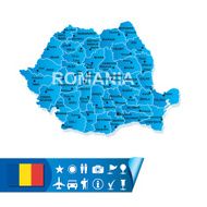Romania Map N3