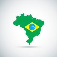Brazil Map N12