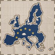 EU retro map