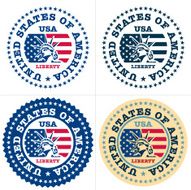 USA Stamp Statue of liberty