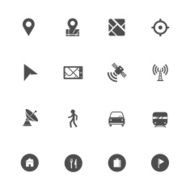 Navigation gps icon