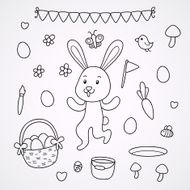 Doodles with the Easter Bunny N2