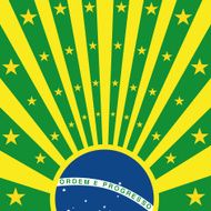 Brazil square sunbeams