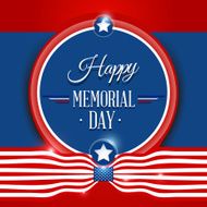 Happy Memorial day background