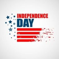 Independence Day Background Abstract grunge vector N9