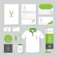 Vector brochure flyer magazine folder t-shirt cover booklet poster mockup N2