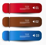 Set of bookmarks stickers labels tags N5