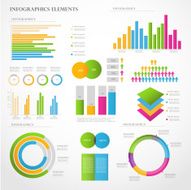 Set elements of infographics N15