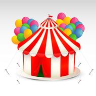 Red Circus Tent