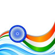 Indian Tricolor Background N2