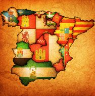 administration map of spain