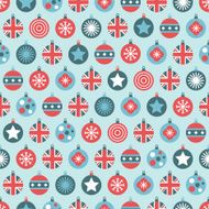 uk christmas pattern