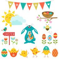 Easter design elements