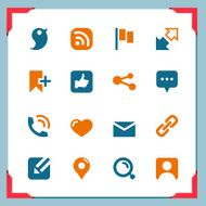 Social icons N6
