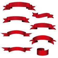 various red banners