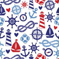 Pattern with sea elements N4