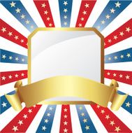 American Golden Banner