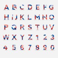 Flag Vector Font