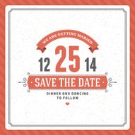 Wedding invitation card template vector vintage background N45