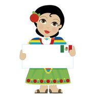 Mexican Girl Sign N2