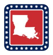 Louisiana state button N2