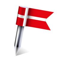 Vector Denmark country flag