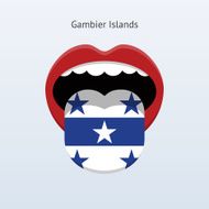 Gambier Islands language Abstract human tongue N2