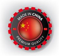 Made in CHINA Chinese seal Flag (Vector) N6