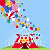 Circus balloons Tent