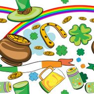 Saint Patrick&#039;s day pattern N2