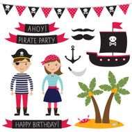 Vector pirate set N2