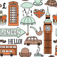 London symbols and landmarks N3