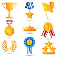 Award Icons Set N4