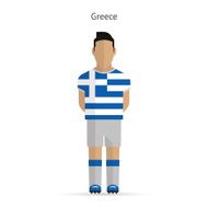 Greece football player Soccer uniform