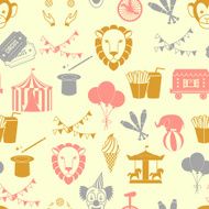 Circus seamless pattern N2