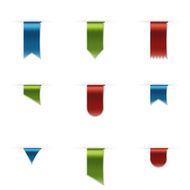 Vertical Satin Ribbons