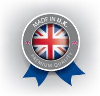 made in United Kingdom seals UK Flag (vector Art) N4