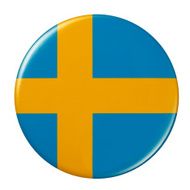 Badge - Sweden flag
