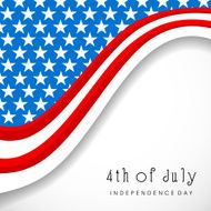 American national flag color design on grey background