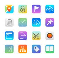 Internet and Website icons set 2