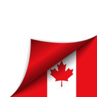 Canada Country Flag Turning Page N4